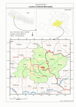 Sharada Municipality Map