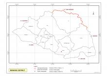 Manang Boundary Map