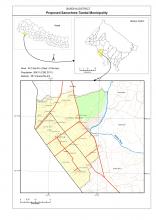 Sanosree Municipality Map