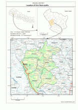 Dullu Municipality Map