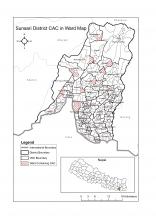 Sunsari District CACs in Ward Map