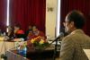 Joint Secretary Reshmi Raj Pandey during NAC meeting at Hotel Himalaya